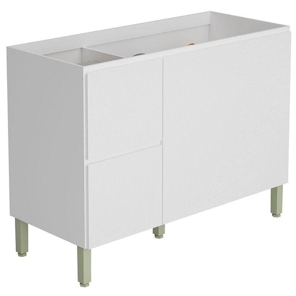 Balcão Para Pia Art 120cm Branco ártico - Kits Paraná