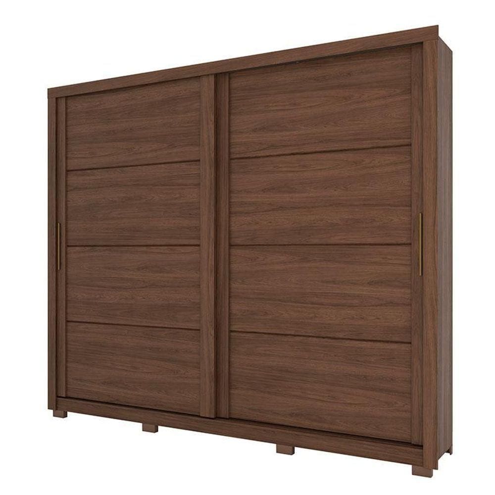 Guarda Roupa Casal Palace Castanho - Henn