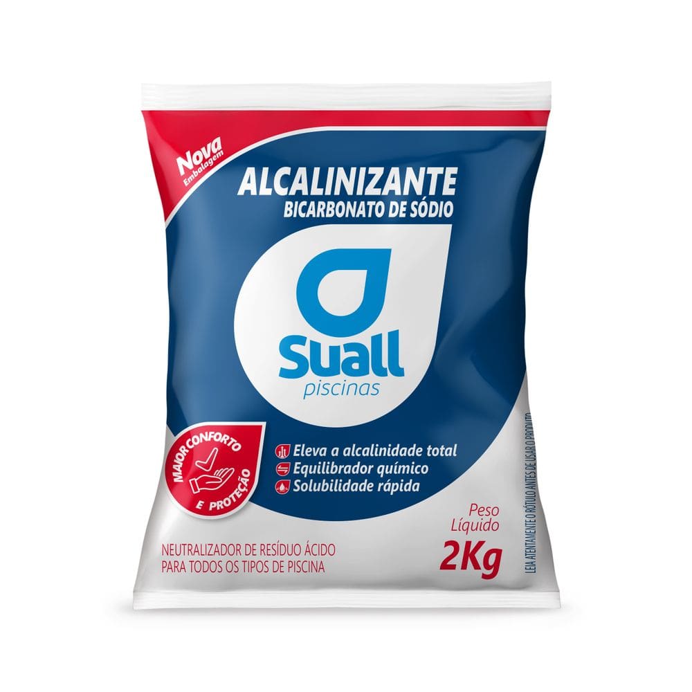 PH CERTO ALCALINIZANTE BICARBONATO DE SODIO SUALL 2kg