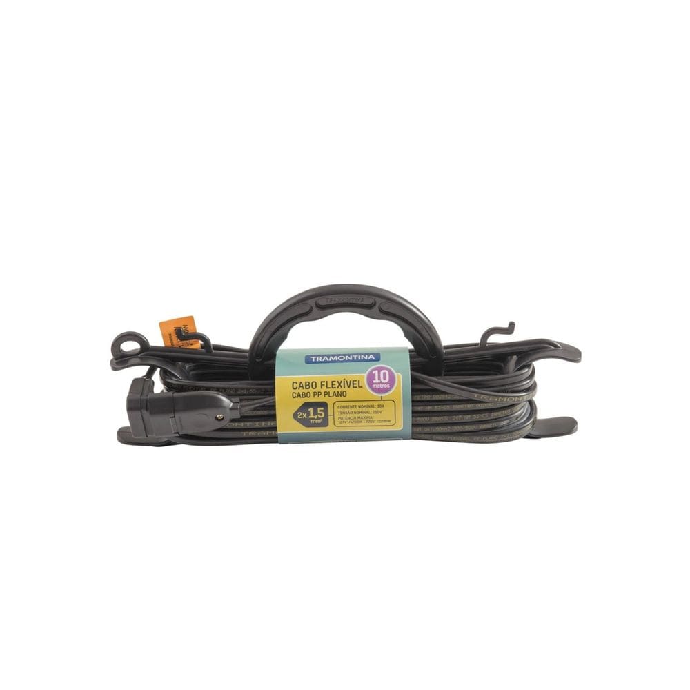Extensão Cabide 1,5 mm² 10 A 10 m - Tramontina