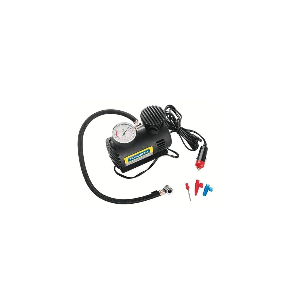 Compressor de Ar Portátil para Carros 300 psi 50 W 12 V - Tramontina