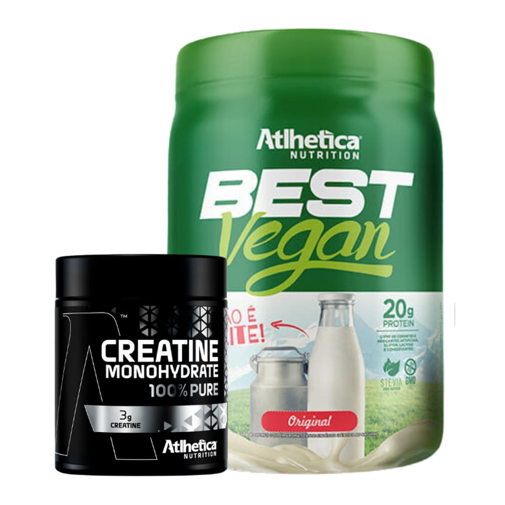 Best Vegan 500g Atlhetica Nutrition Creatina 100% Pure Pro Series 300g Atlhetica Nutrition