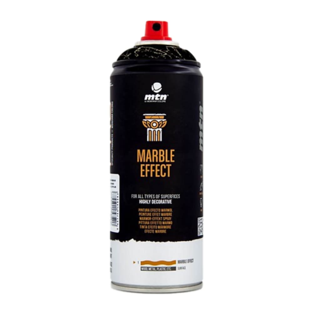 Tinta Spray Efeito Mármore Negro 400ml PRO MTN