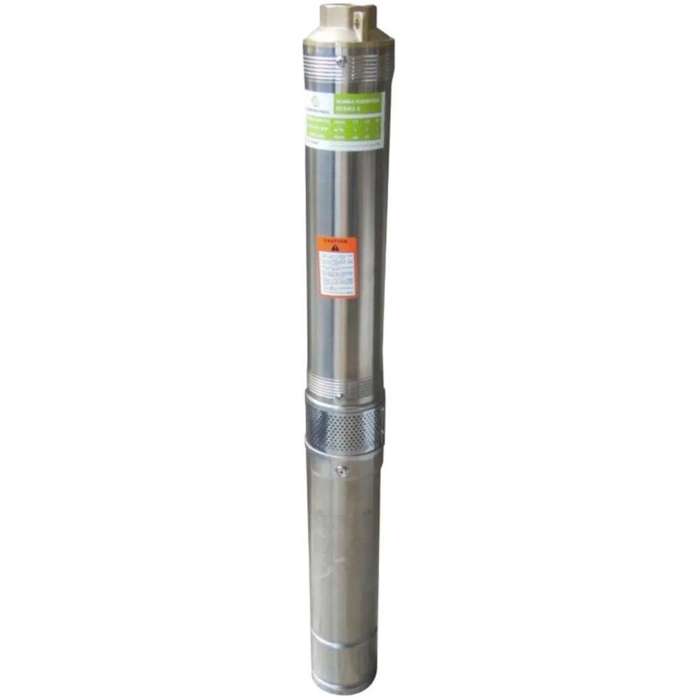 Bomba Submersa para Agua Limpa Eurobombas 4ESM2-8 1CV 4 Polegadas Monofasica 220V com Control Box