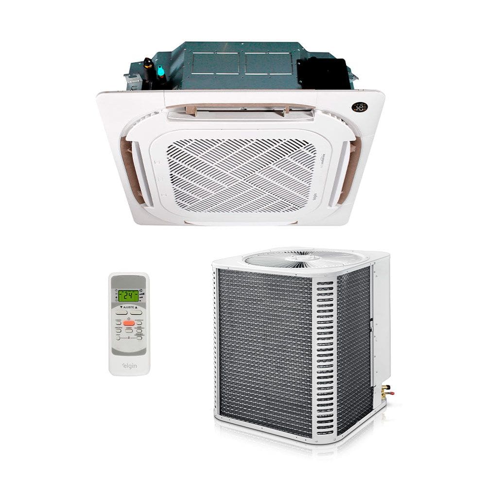 Ar Condicionado Split Cassete Inverter Eco Elgin 48000 Btus R-32 Frio 220V Monofásico 45KVFI48C2NA