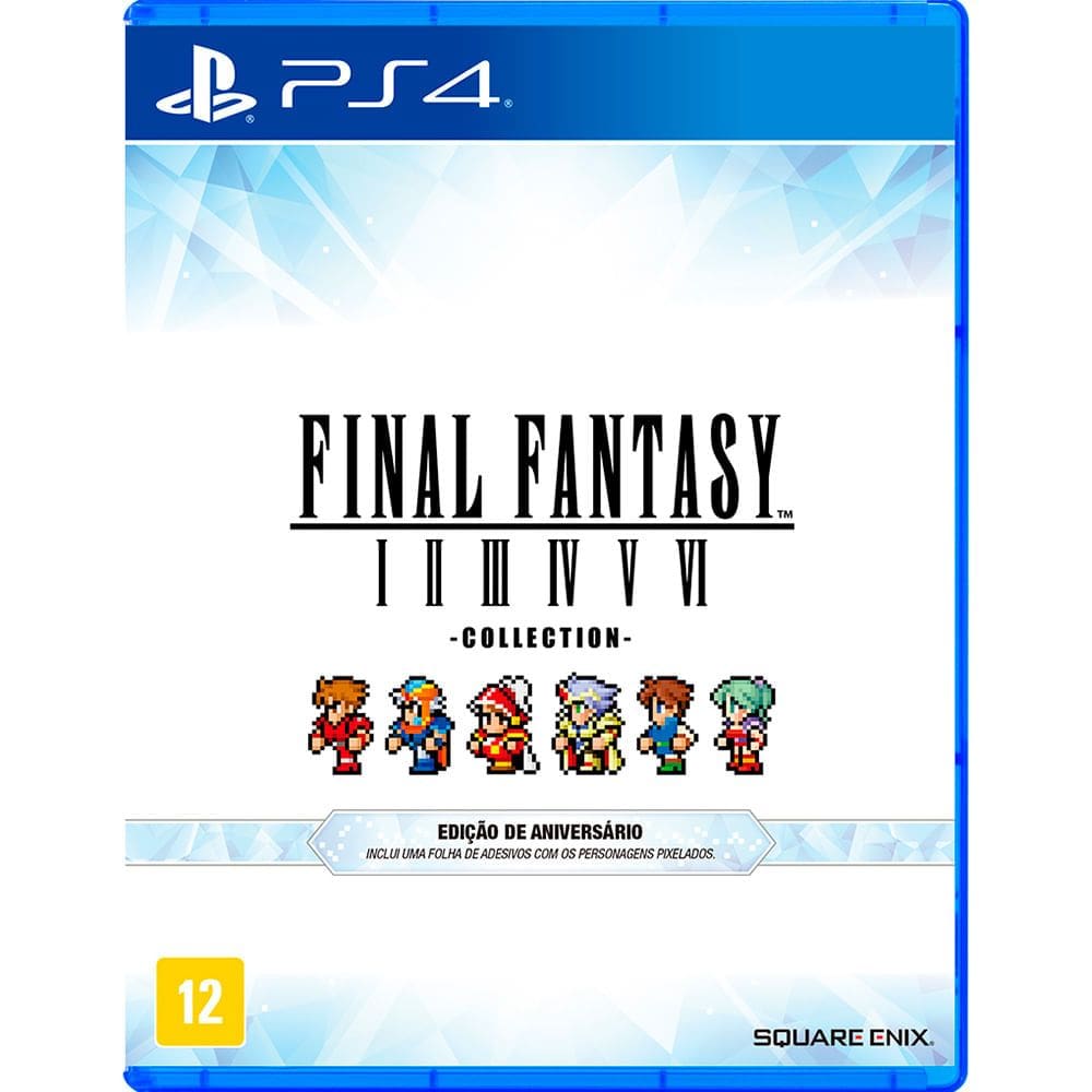 Final Fantasy I-VI Collection Anniversary ED Playstation 4