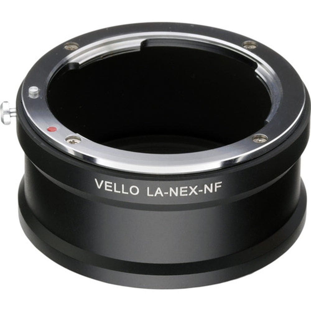 Anel Adaptador Vello LA-NEX-NGll (Lente Nikon F em câmera Sony E)