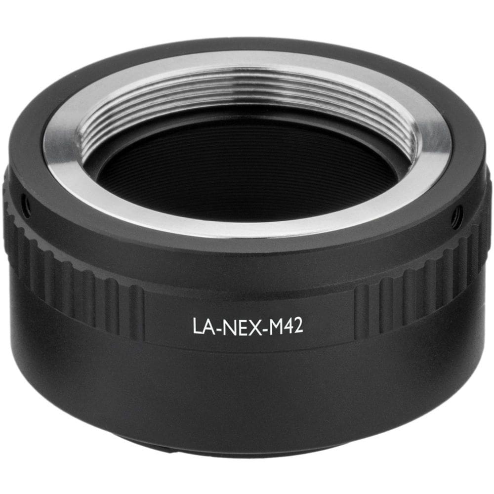 Anel Adaptador Vello LA-NEX-M42 (Lente rosca M42 em câmera Sony E)