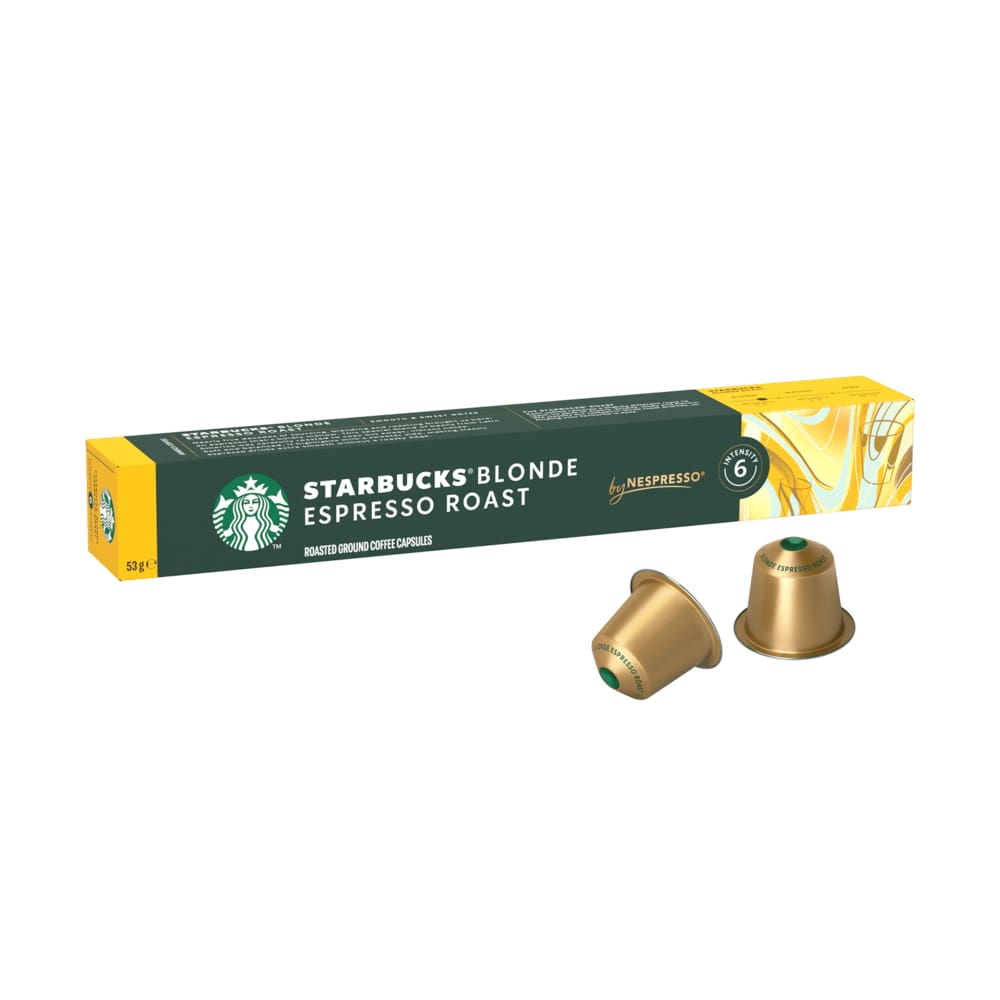 Starbucks Blonde Espresso Roast by Nespresso - 10 cápsulas