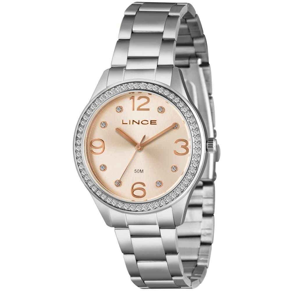 Relógio Lince Feminino Ref: Lrmj172l38 R2sx Casual Prateado