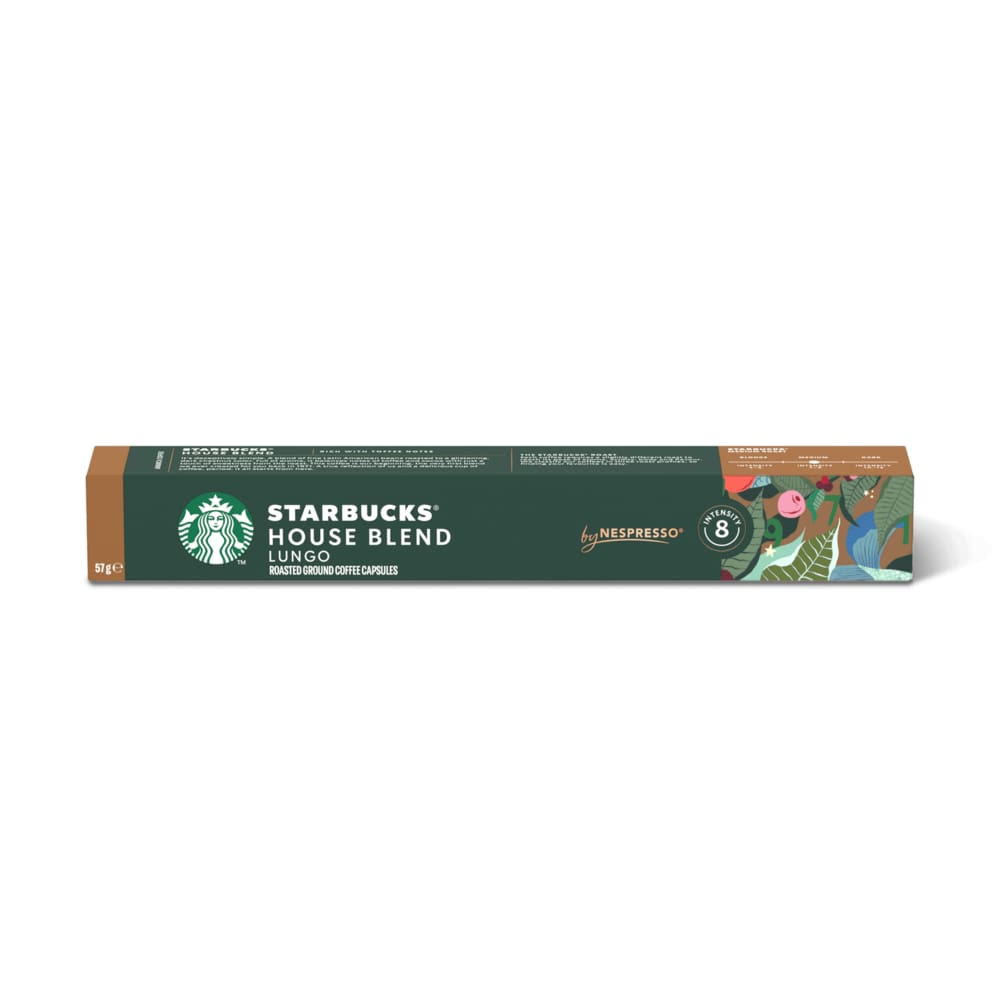 Starbucks House Blend by Nespresso - 10 cápsulas