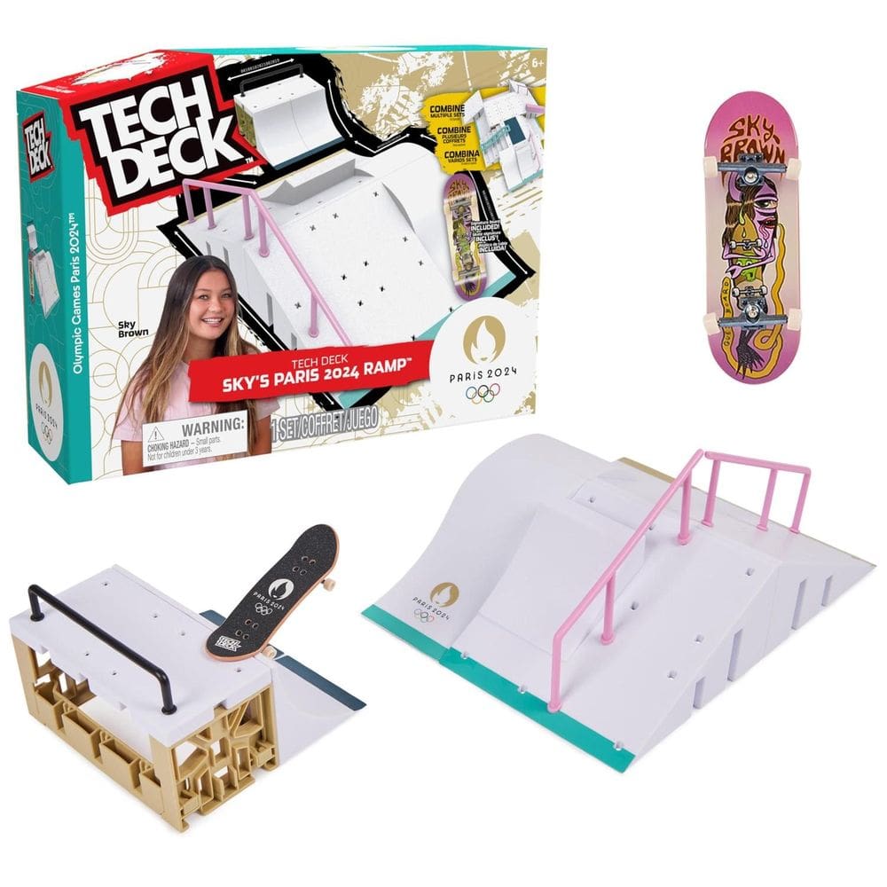 Jogos Olímpicos Playset Tech Deck Paris 2024 SKY BROWN