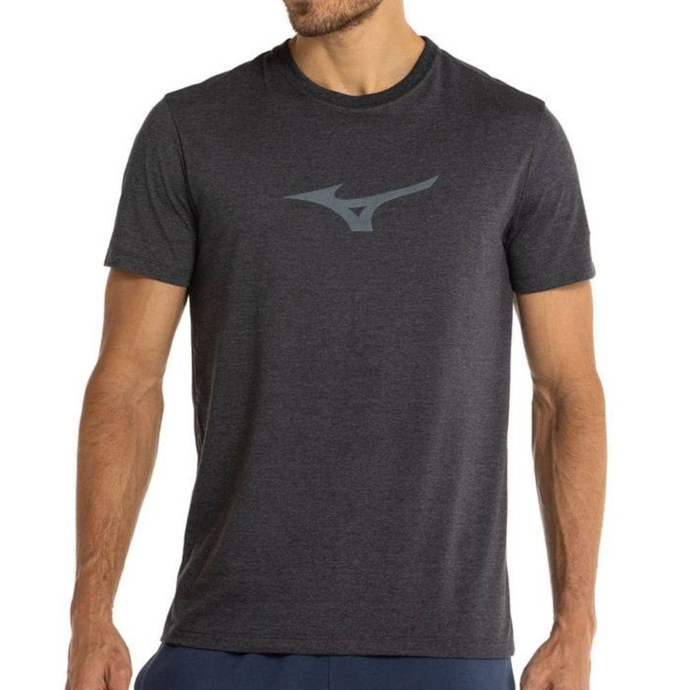 Camiseta T-Shirt Masculina Lifestyle Cinza Mescla Grafite MIMAT4660