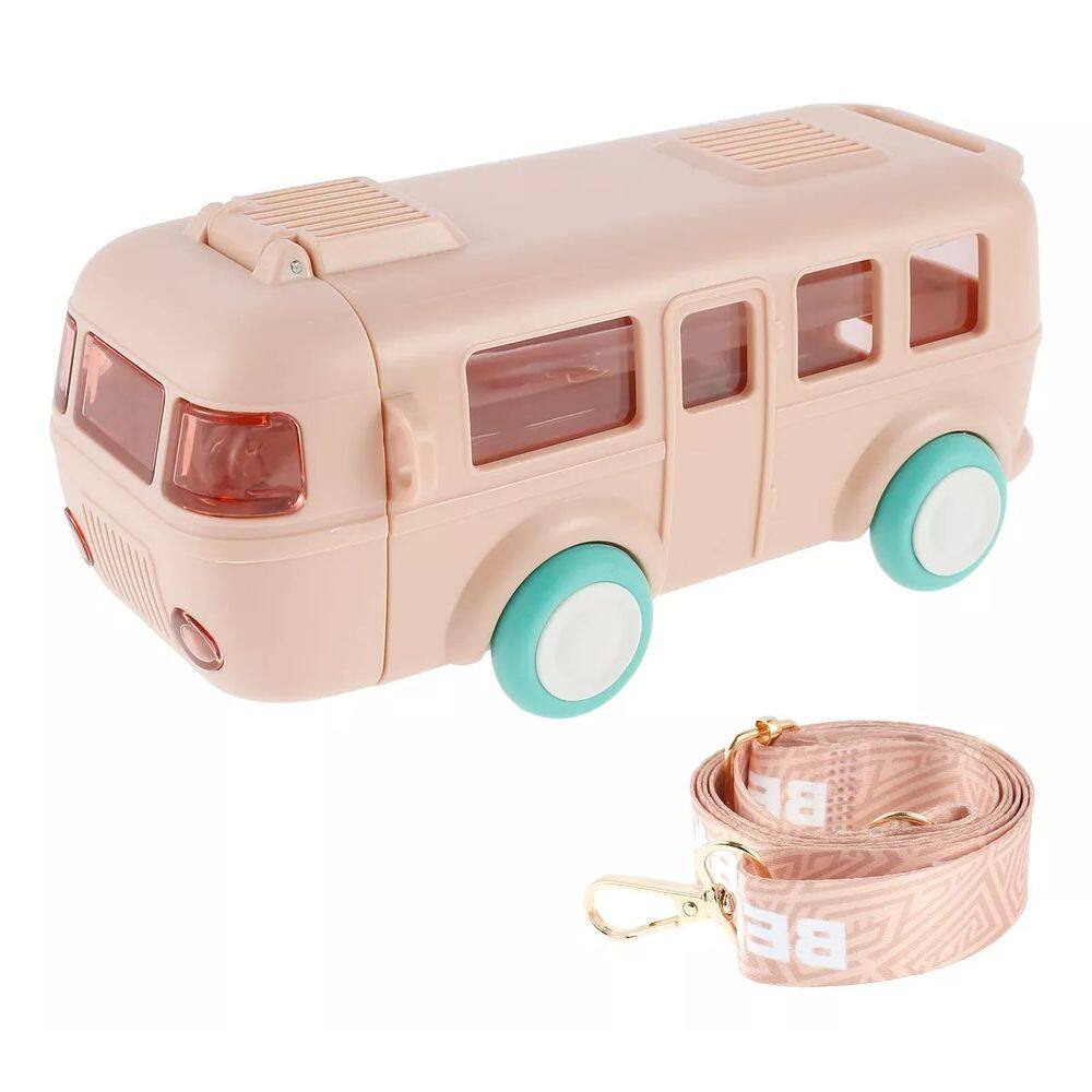Garrafinha bico água carrinho Kombi Ônibus 500ML