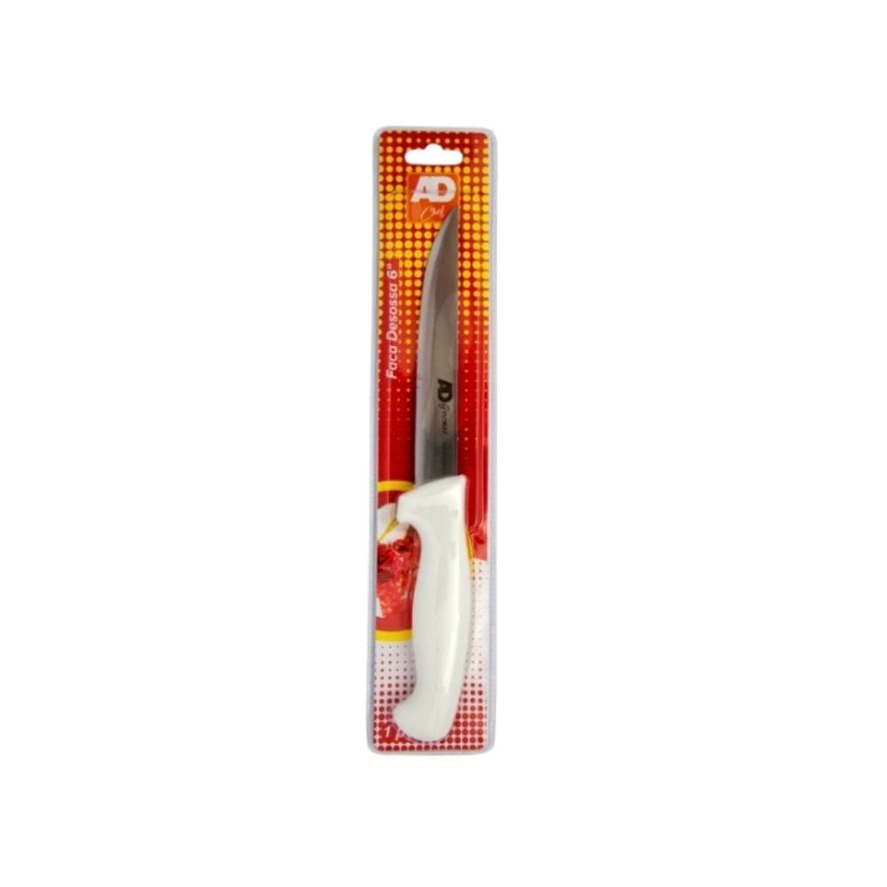 Faca Desossa Chef 6 Lamina Em Inox - Ad