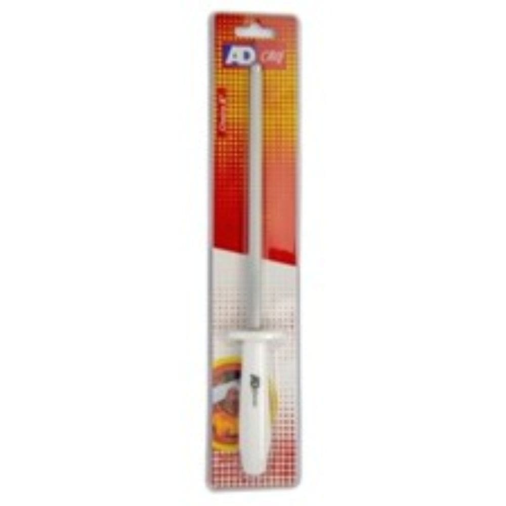 Chaira Em Inox E Cabo Branco Com Furo Passante 8 - Ad