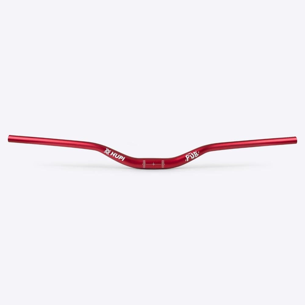 Guidão HUPI PUB Rise 40 31,8mm x 800mm - Vermelho