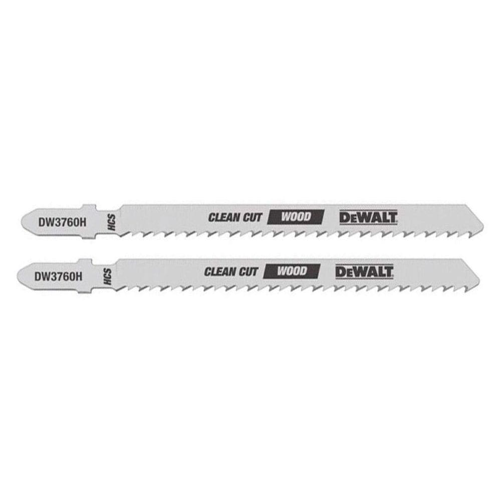 Lâmina Tico Tico 4" 10D Encaixa T Acabamento Fino 2 Peças DW3760H2 DeWalt - Unica Unico