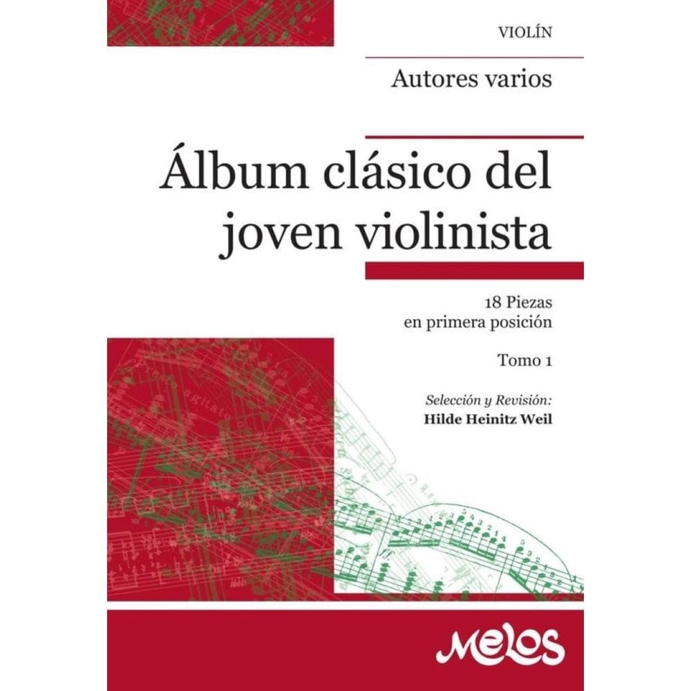 BA10442 - Álbum clásico del joven violinista - Tomo 1 - Espanhol