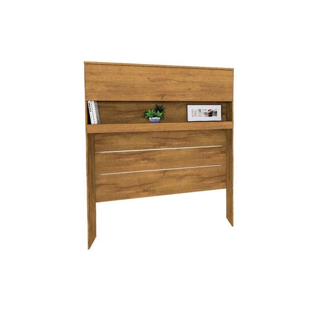 Módulo de Quarto Casal Armário Ponte Aéreo Gold Bari c/ 1 Porta Freijo Cumaru - Novo Horizonte