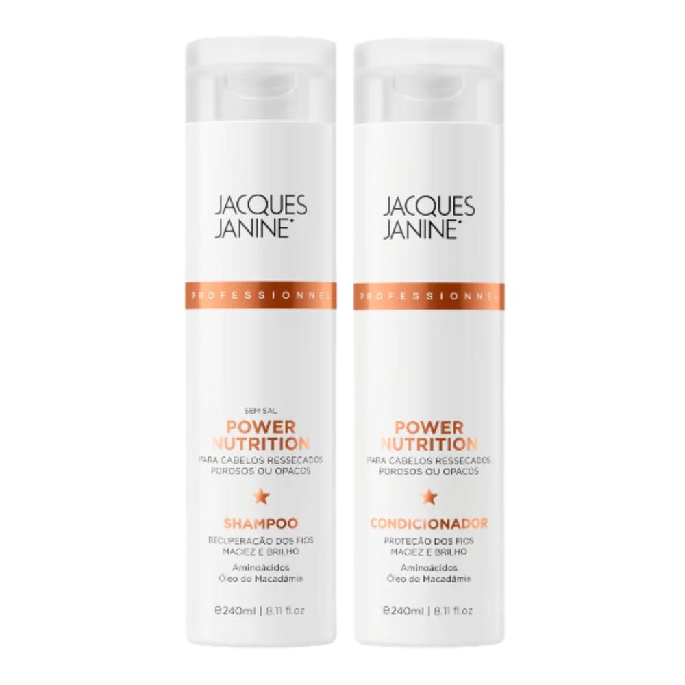 kit Jacques Janine Power Nutrition Sh+Cond 240ml