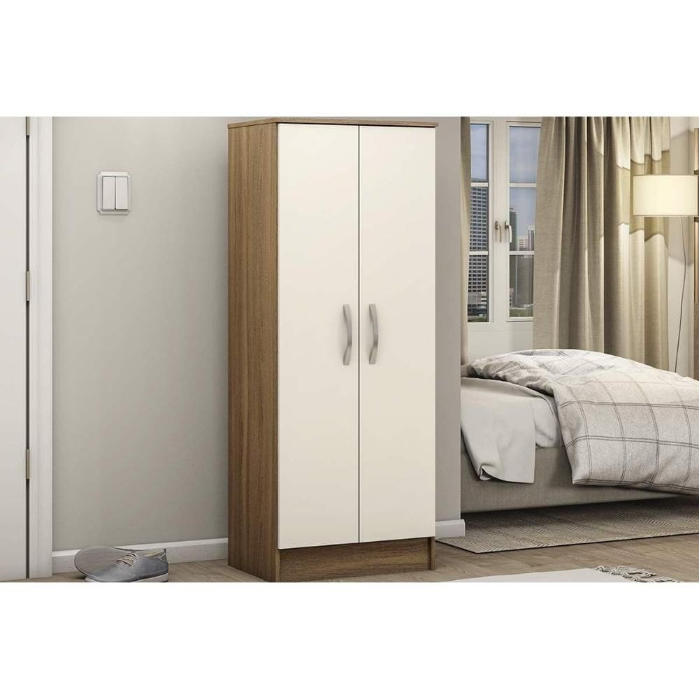 Armário Multiuso Infantil Viena c/ 2 Portas - Amendola/Off White - Demóbile