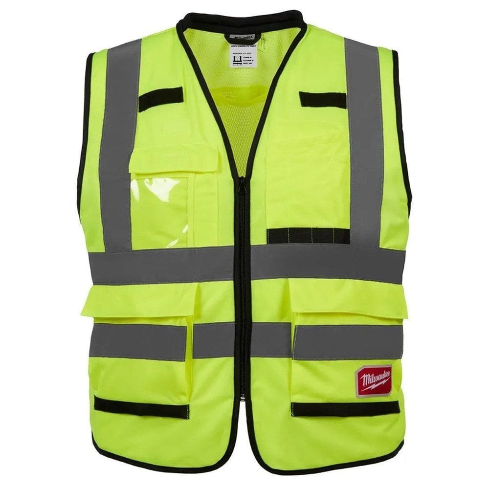 Colete De Segurança Refletivo Amarelo G / GG 48-73-5042 Milwaukee