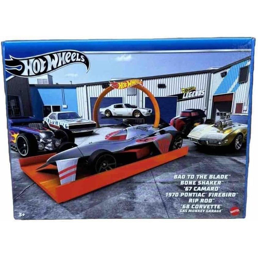 Hrx55 Hot Wheels Carros Tematico Legends Multi Pacote Com 6 Carros