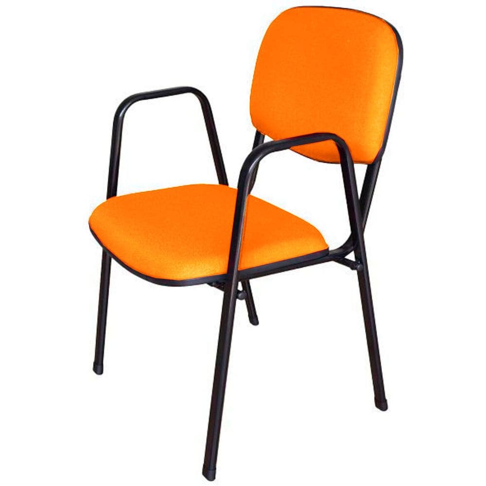 Cadeira para Auditórios Linha Hotel Auditório Laranja