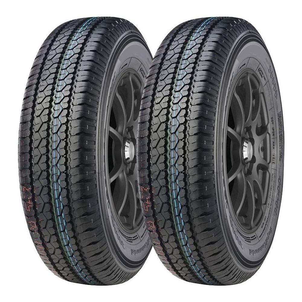 Kit 2 Pneus Compasal Aro 15C 205/70R15C Vanmax 8 Lonas 106/104R