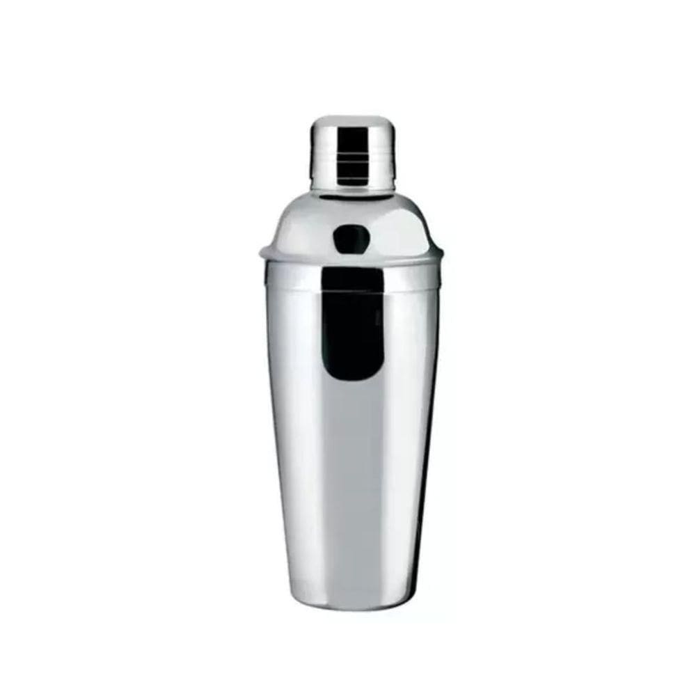 Coqueteleira Inox 500ml Com Tampa Dosadora E Retentor Interno - Quality House