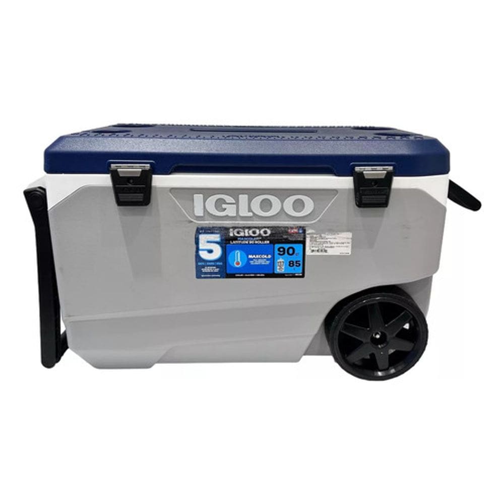 Cooler Caixa Térmica 80x50x45cm Rodas E Alça 86 L - Igloo