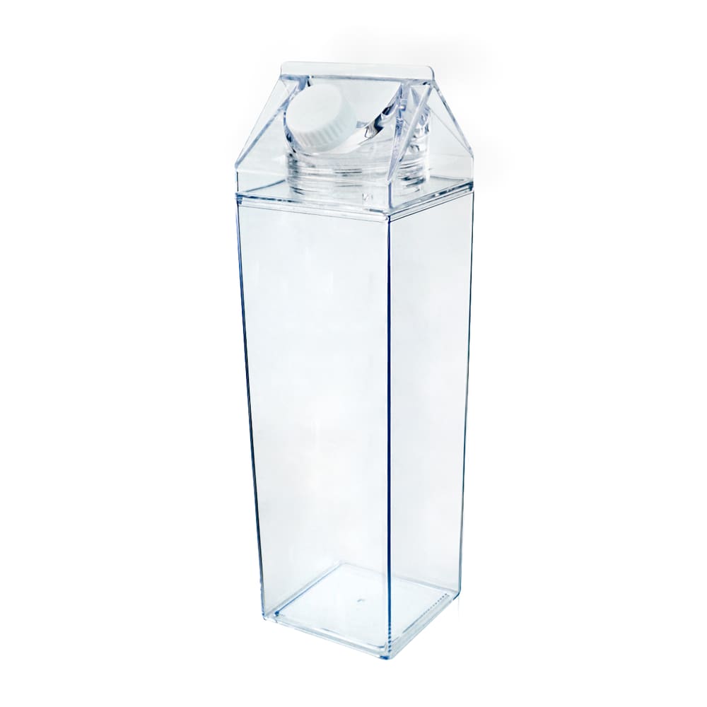 Garrafa De Plástico Caixa De Leite 1000ml Geladeira Água