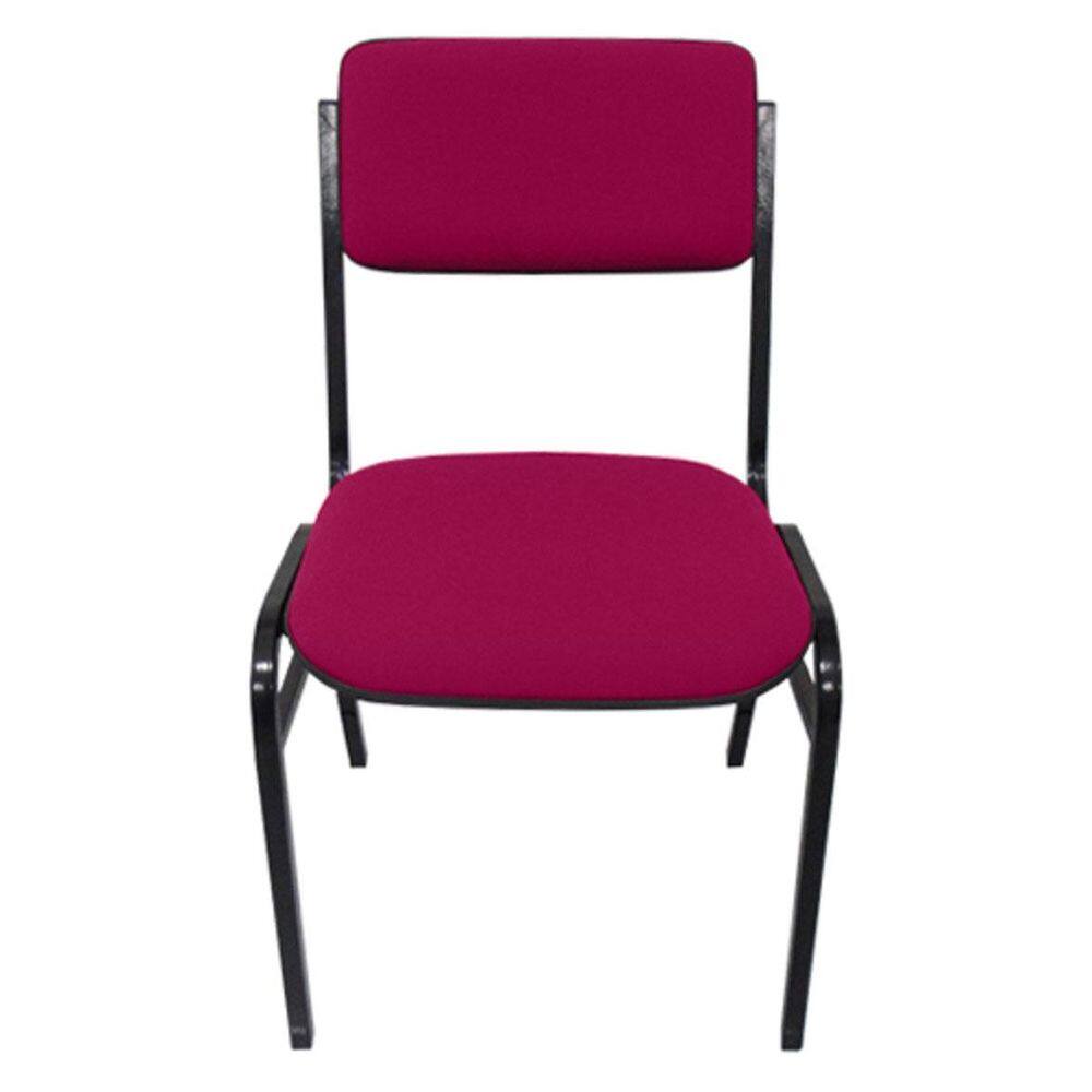 Cadeira Empilhável para Auditórios Linha Hotel Smart Rosa