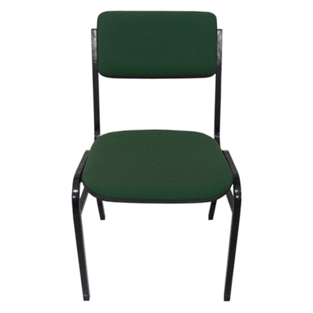 Cadeira Empilhável para Auditórios Linha Hotel Smart Verde
