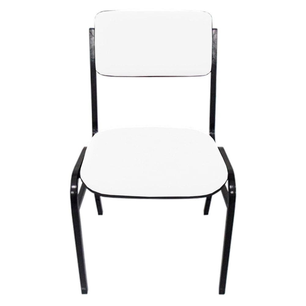 Cadeira Empilhável para Auditórios Linha Hotel Smart Branco