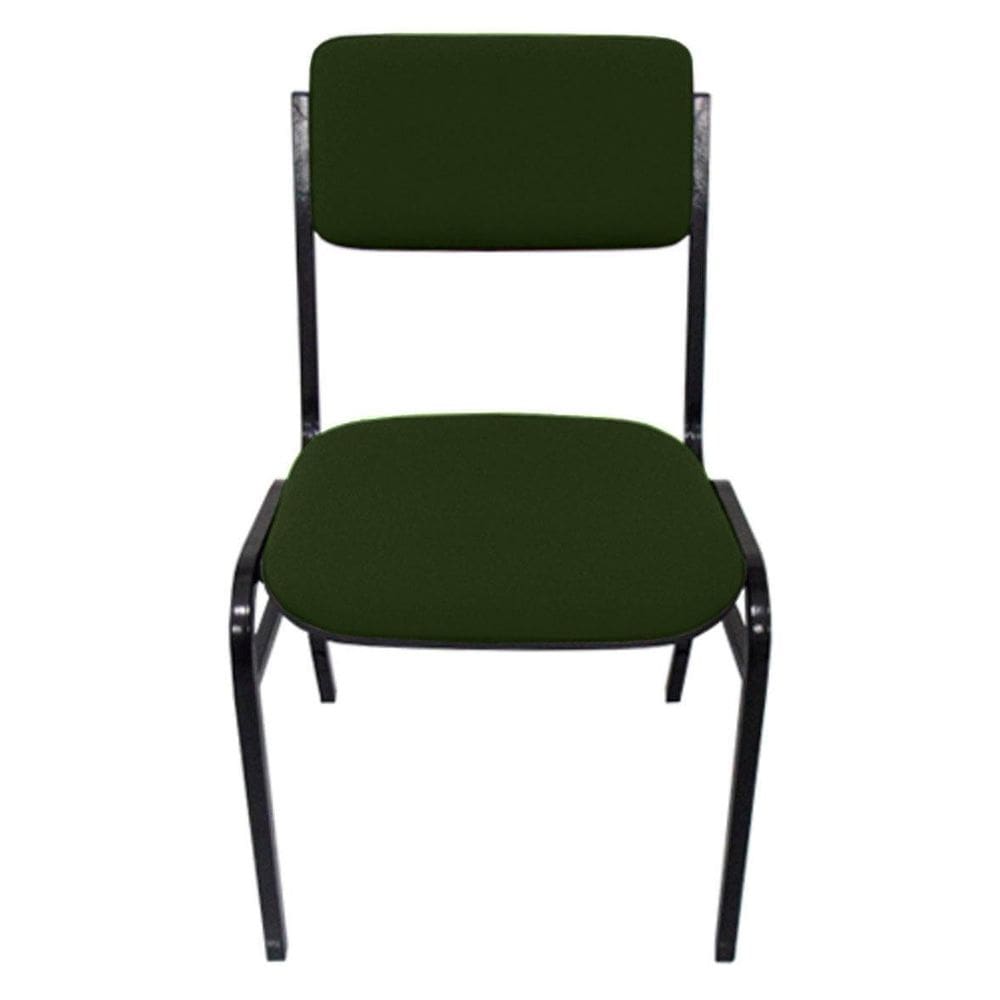 Cadeira Empilhável para Auditórios Linha Hotel Smart Verde