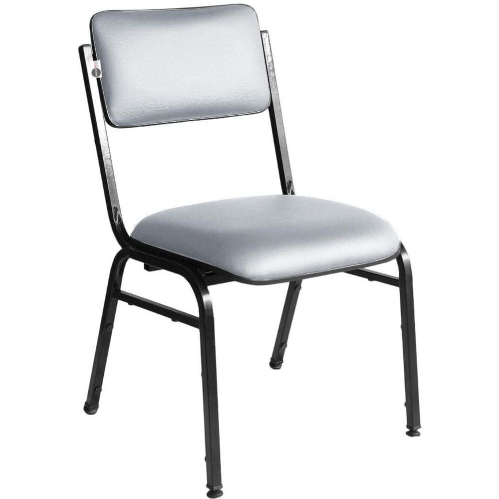 Cadeira Empilhável para Auditórios Linha Hotel Smart Cinza