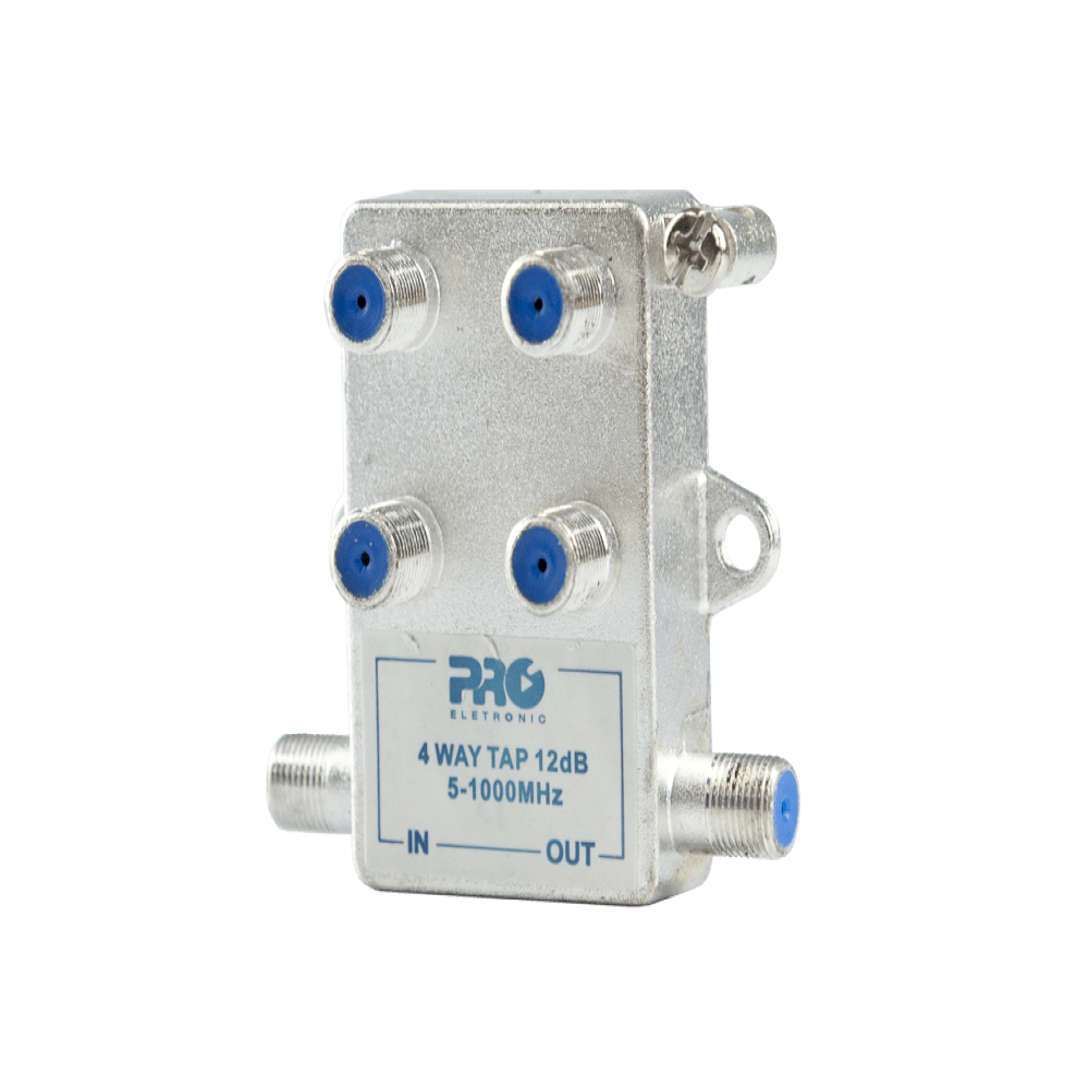 Tomada TAP 1:4 5-1000MHz 12dB