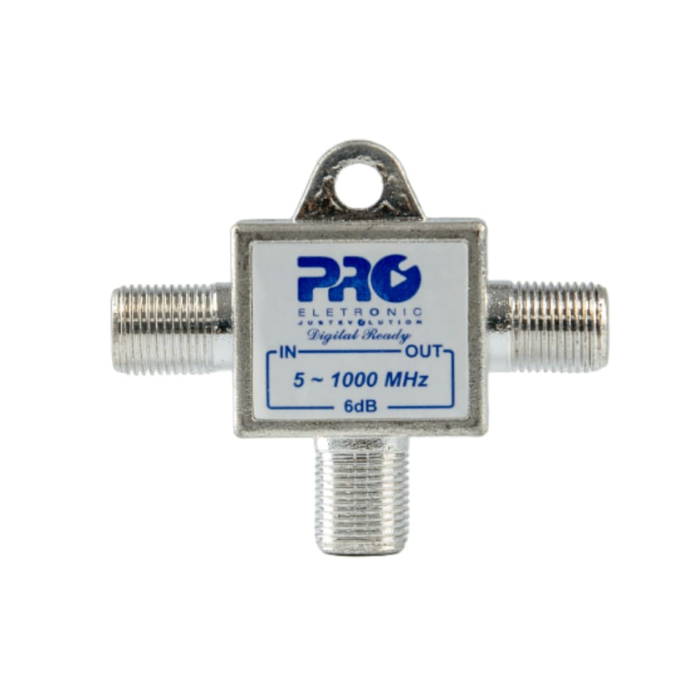 Tomada T 1GHz 6dB solder back