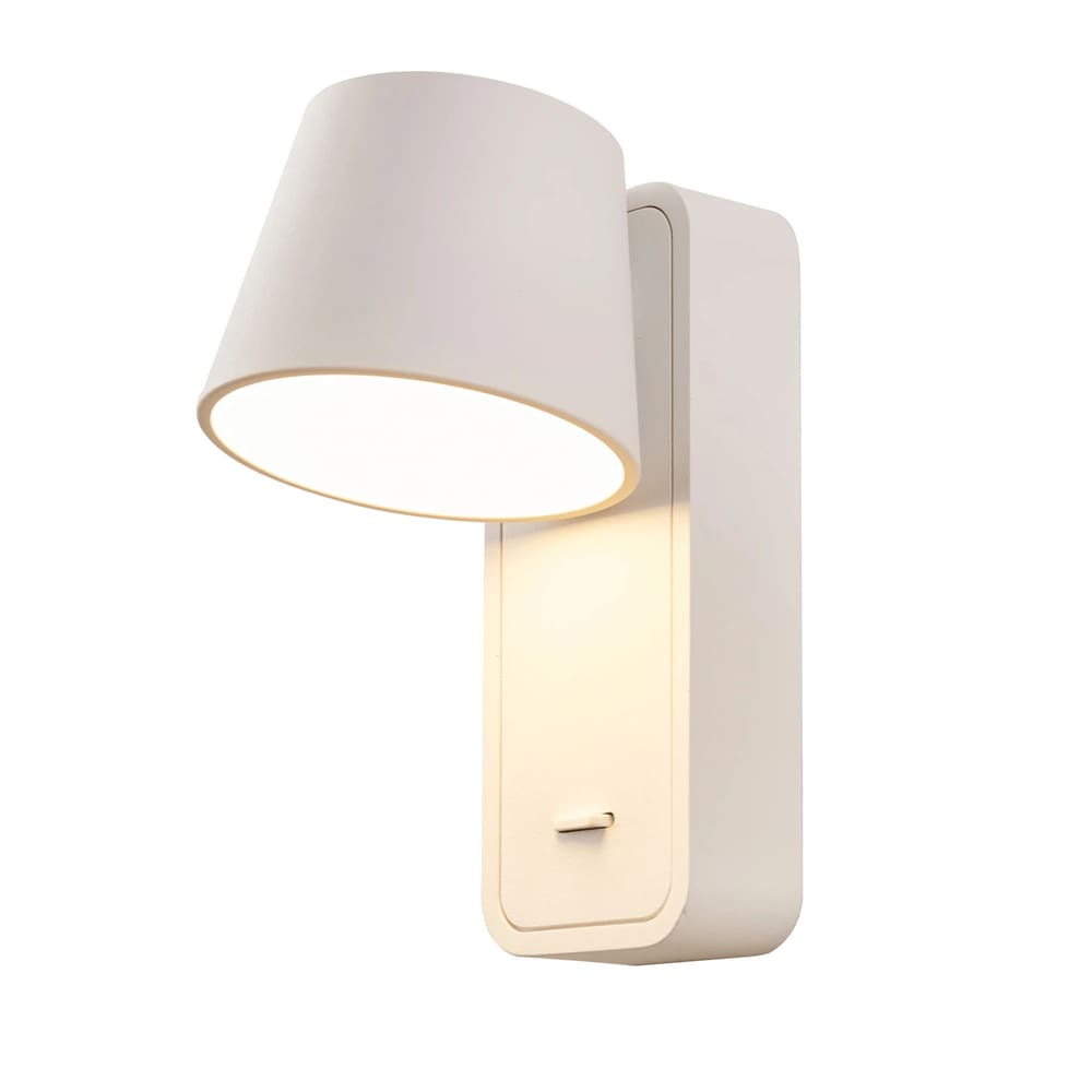 Luminária Cabeceira Branco Led 3000K 6W DS8329 Delis
