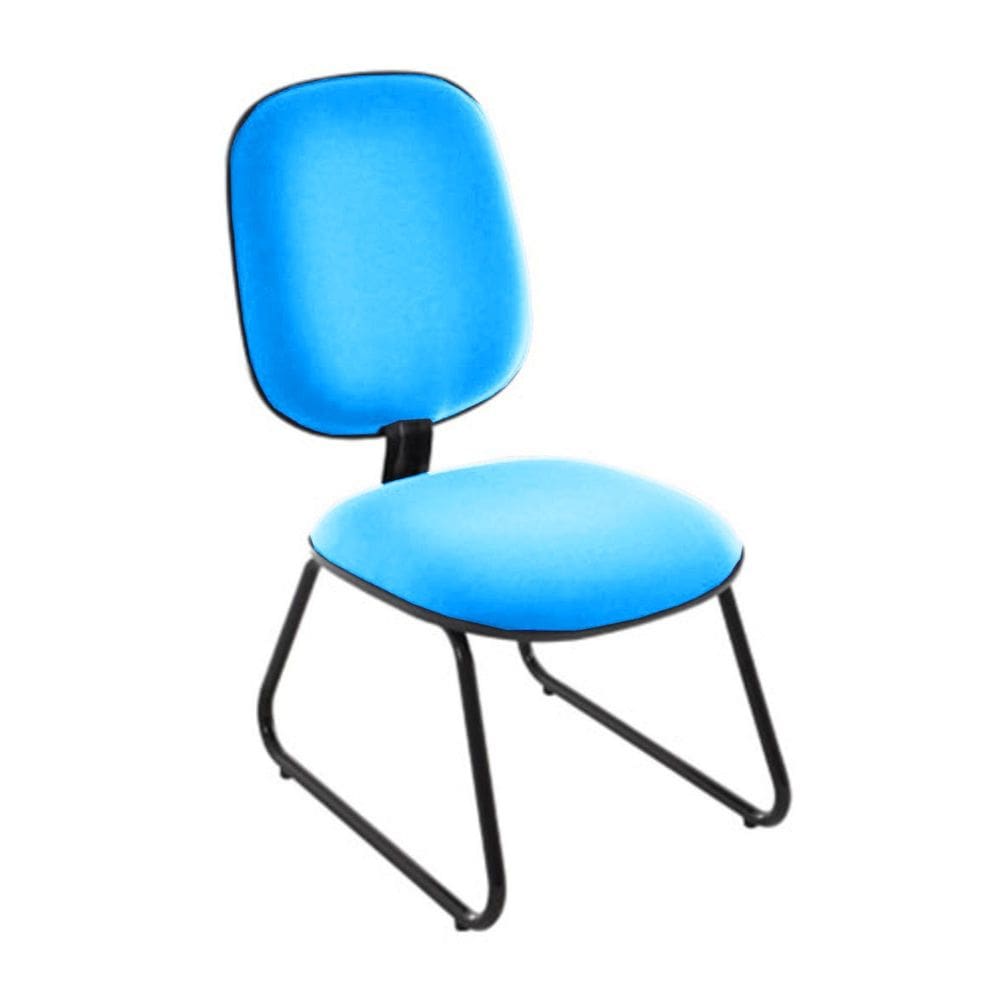 Cadeira Diretor Trapézio para Escritório Linha Uno Azul