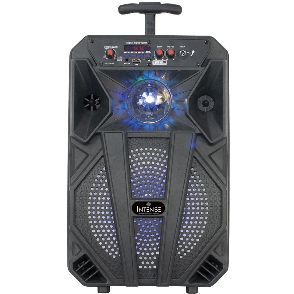 Caixa Som Bluetooth Intense 8 Polegada 200w Controle Remoto