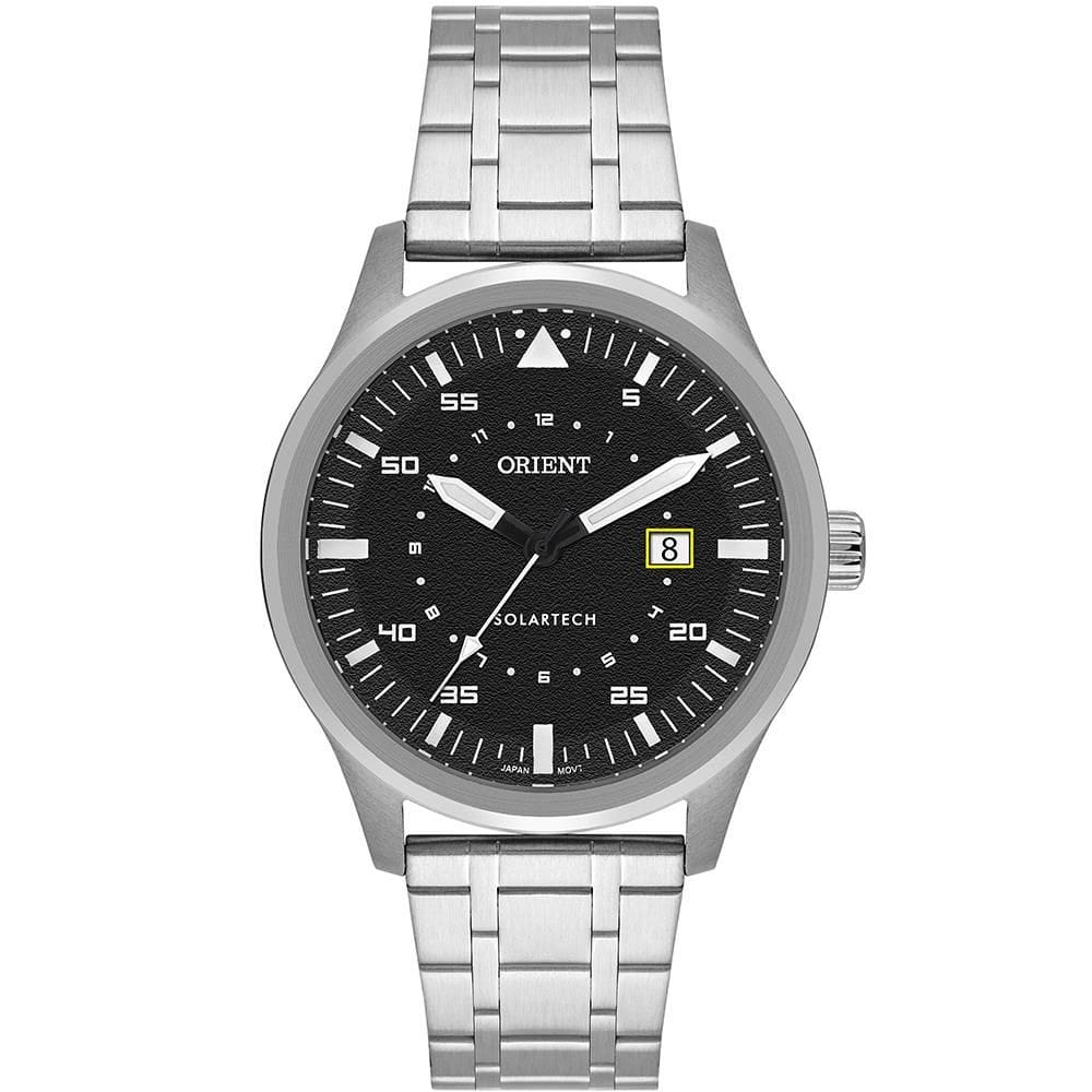 Relógio Orient Masculino Ref: Mbss1487 P1sx Solar Prateado