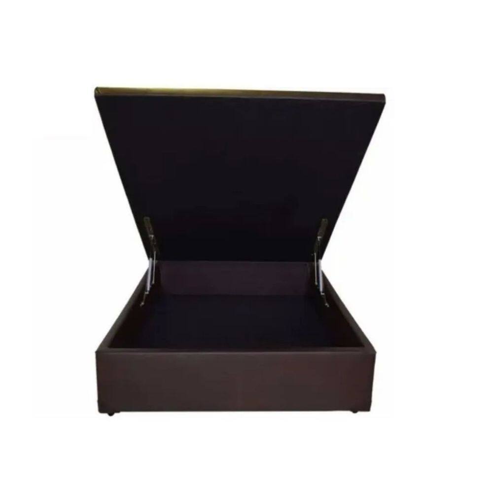 Cama Box Baú Casal com Arco suporte - Completa. Estrutura Reforçada