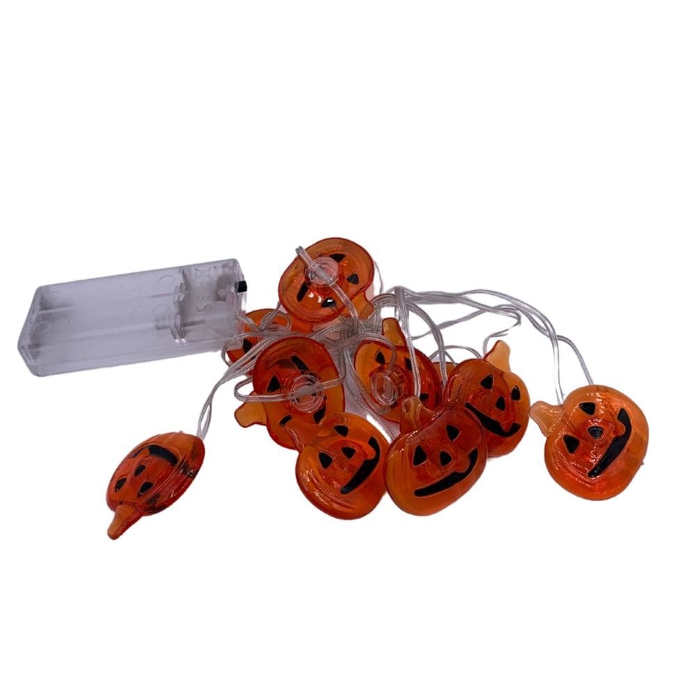 Abóbora Luz Royal Varal de Luzes de Abóboras Halloween