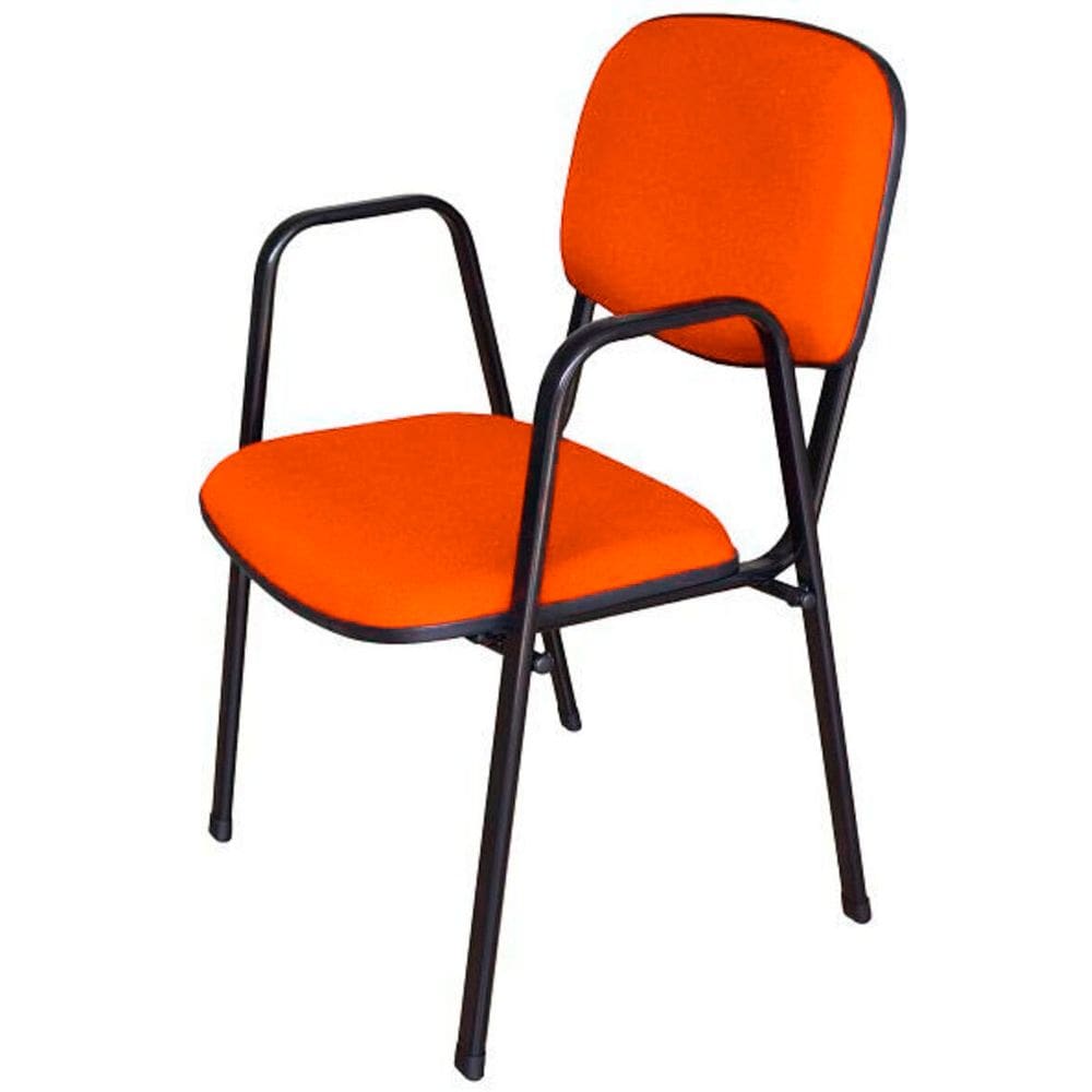 Cadeira para Auditórios Linha Hotel Auditório Laranja