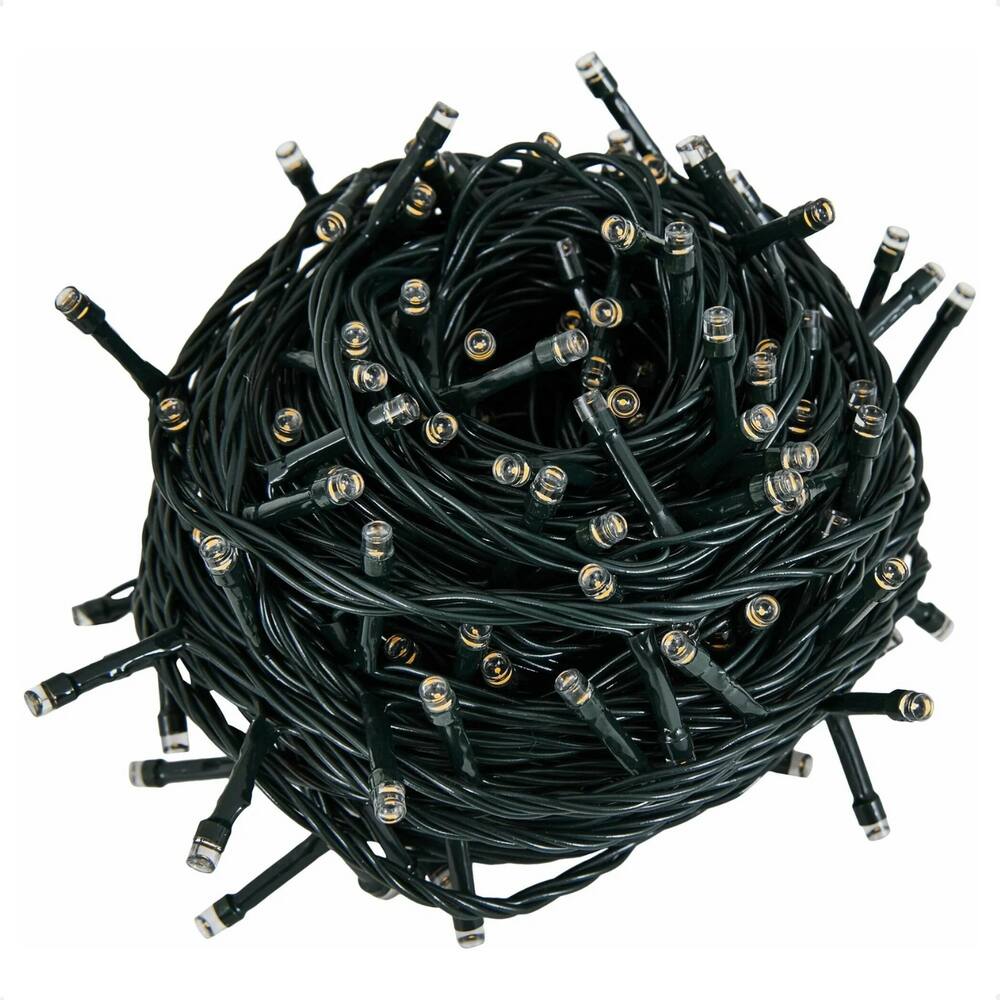 5 Cordão Luminoso Led Estático 100 Leds 3000K Taschibra 220V