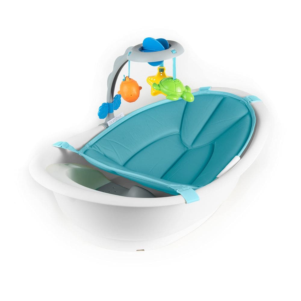 Banheira de bebê Summer Infant Gentle Support de vários estágios com brinquedo