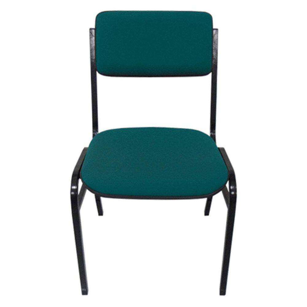 Cadeira Empilhável para Auditórios Linha Hotel Smart Verde